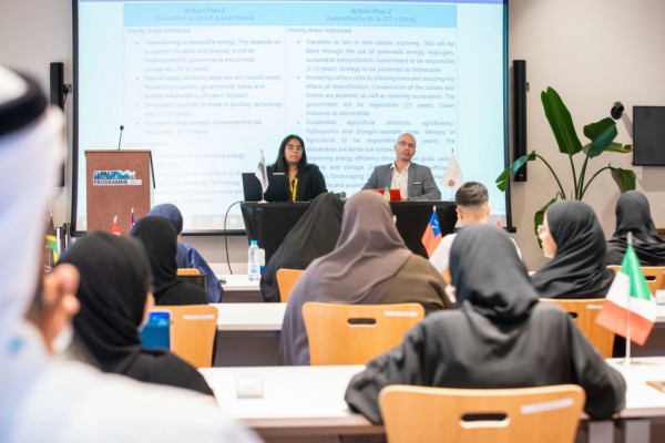 Ajman University Students Join Climate Ambassadors Program with Ministry of Climate Change and Environment