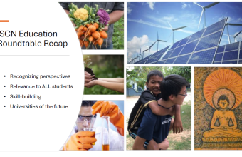 Ajman University Joins Global Dialogue on Sustainability Education at ISCN CoP Launch Session