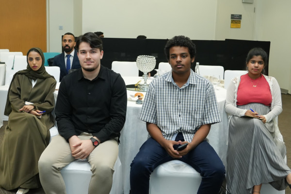 Ajman University Students Attend 13th Cycle of Arabia CSR & Sustainability Forum