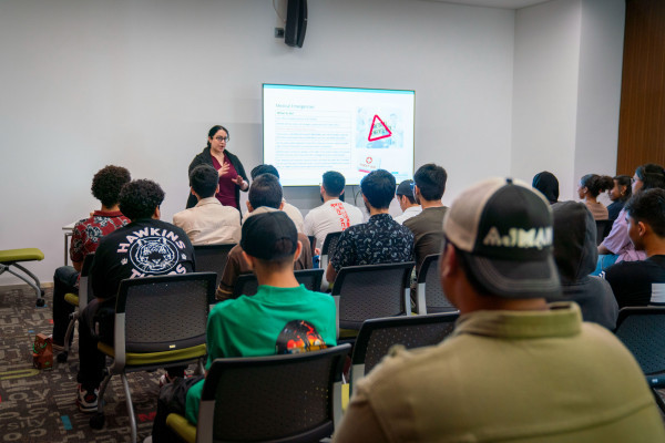 The Office of Sustainability Organizes an Orientation Session for New Students on Emergency Preparedness, Sustainability, and Climate Action