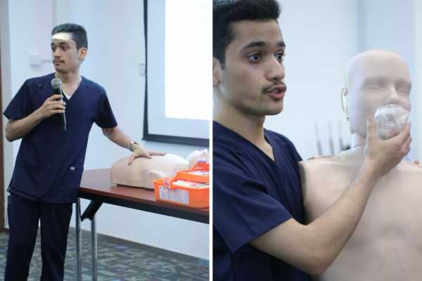 Ajman University’s Office of Sustainability Organizes First Aid Awareness Session
