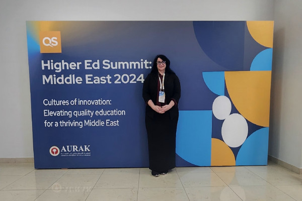 Ajman University Delegation participate in QS Higher Education Middle East Summit 2024