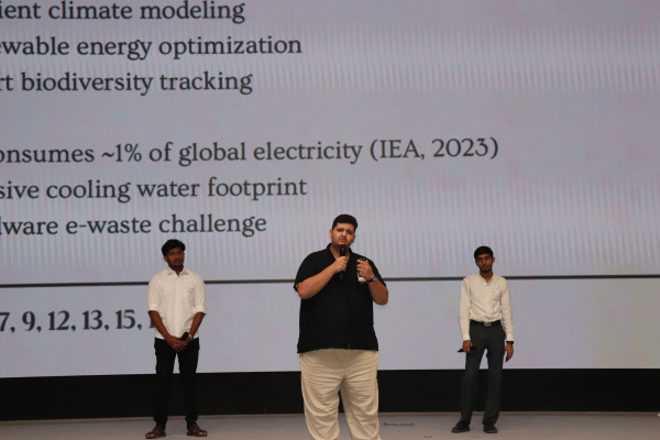 Ajman University Students Participate in the 25th Inter-College Environmental Public Speaking Competition