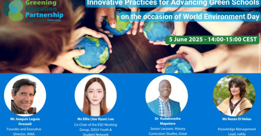 Ajman University Champions Green Schools at World Environment Day GEP Webinar