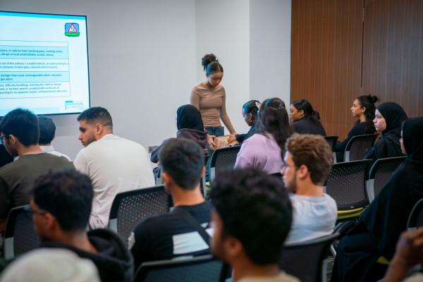 The Office of Sustainability Organizes an Orientation Session for New Students on Emergency Preparedness, Sustainability, and Climate Action