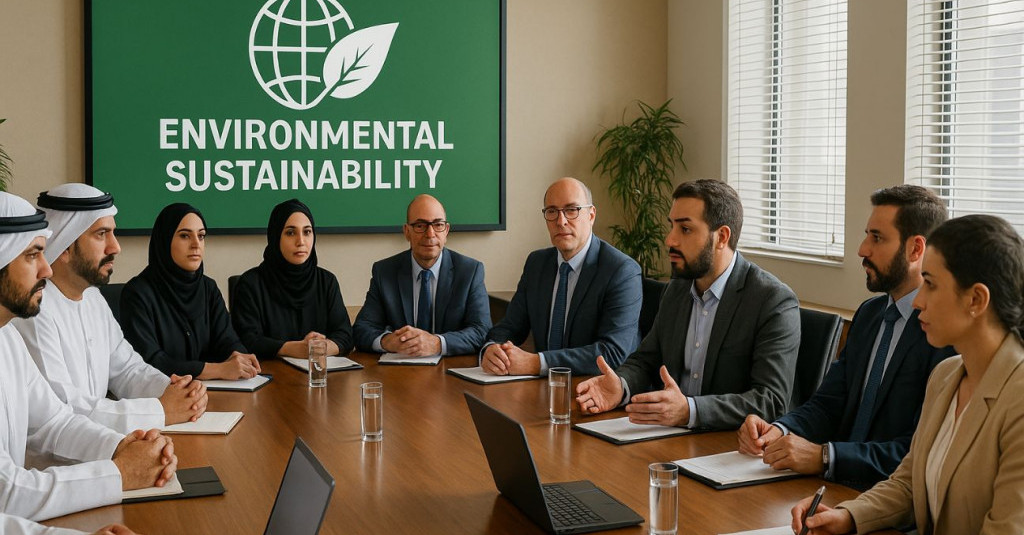 Ajman University Lends Expertise to National Climate Agenda at Emirates Environmental Council Brainstorming Session