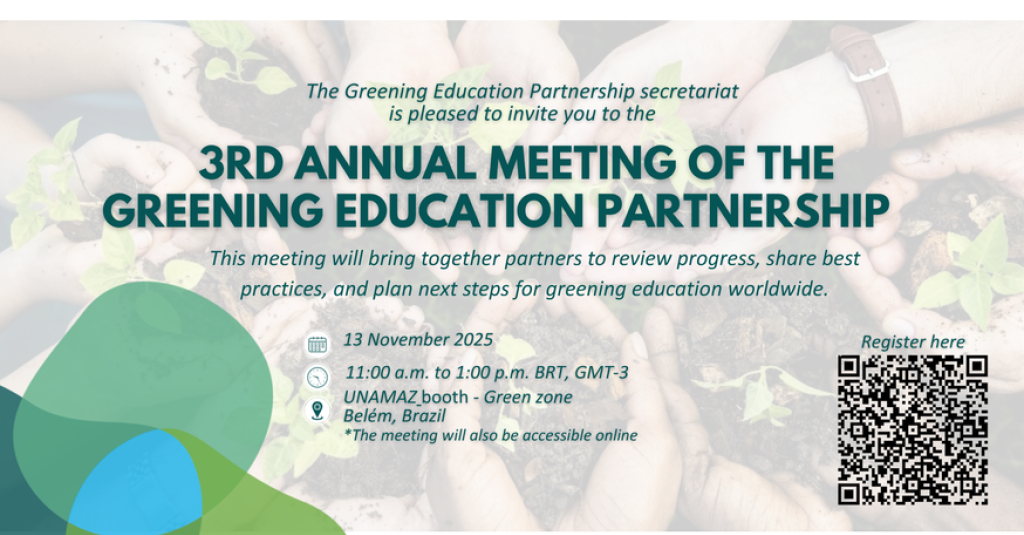 Ajman University Participates in 3rd GEP Annual Meeting at COP30 in Brazil to Advance Global Climate Education