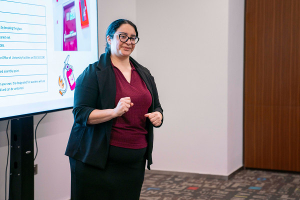 The Office of Sustainability Organizes an Orientation Session for New Students on Emergency Preparedness, Sustainability, and Climate Action