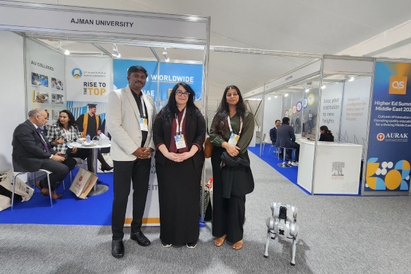 Ajman University Delegation participate in QS Higher Education Middle East Summit 2024