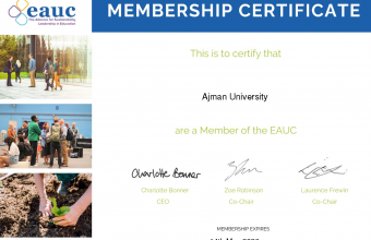Ajman University Joins the Alliance for Sustainability Leadership in Education (EAUC)