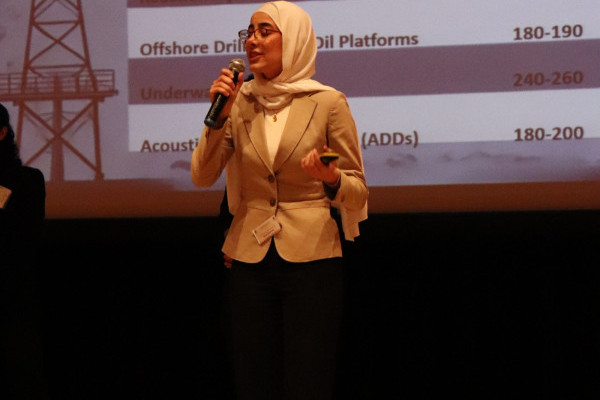 Ajman University Students Participate in the 24th Inter-College Environmental Public Speaking Competition