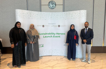 Ajman University Students Participate in the Launch of the 