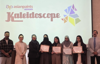 Ajman University Students Win Regional Prize at Kaleidoscope 2025 Sustainable Design Competition