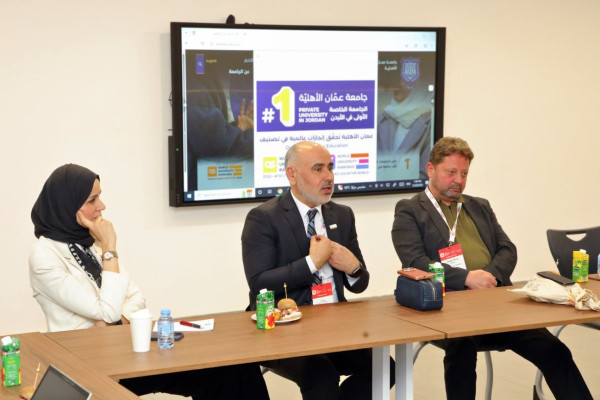 Ajman University Advances Institutional Climate and Education Leadership at Times Higher Education Arab World Summit 2025