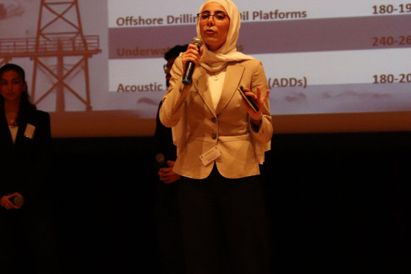 Ajman University Students Participate in the 24th Inter-College Environmental Public Speaking Competition