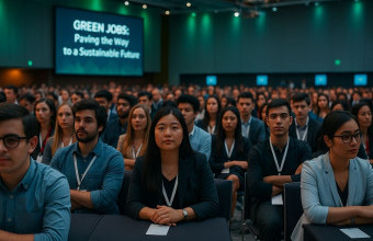 Ajman University Students and Staff Attend the RewirEd Summit 2023 at COP28