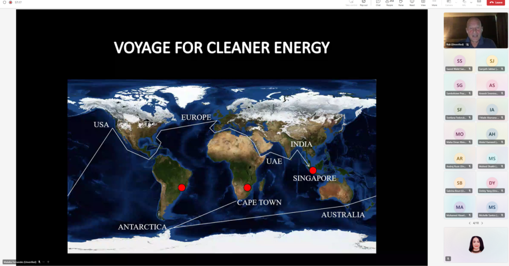 Webinar with Robert Swan OBE on Earth Day