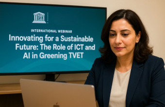 Ajman University Joins UNESCO Webinar to Champion ICT and AI in Greening Education