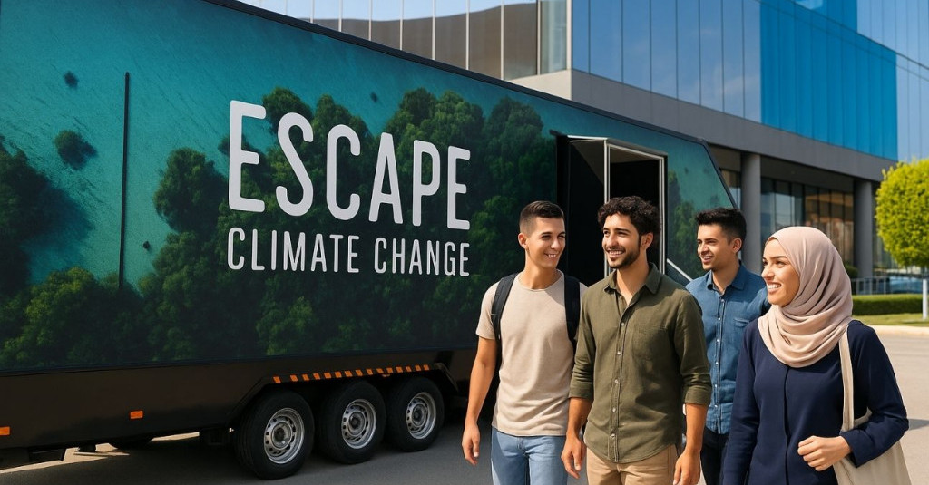 Ajman University Students Join the Climate Escape Room Adventure with WWF at COP28