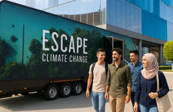 Ajman University Students Join the Climate Escape Room Adventure with WWF at COP28