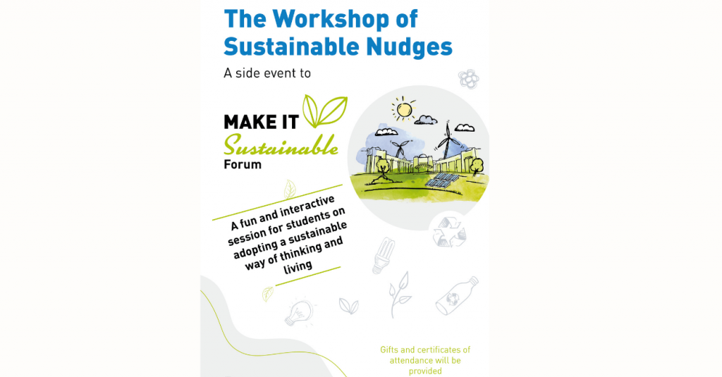 Hosting the Sustainable Nudges Workshop: Inspiring Action through Fun and Research