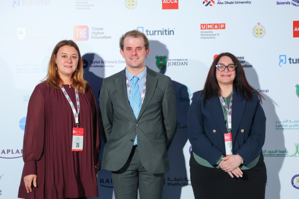 Ajman University Advances Institutional Climate and Education Leadership at Times Higher Education Arab World Summit 2025