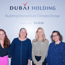 Dubai Holding's Building Momentum in Climate Dinner