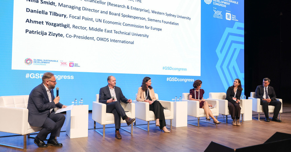 Ajman University Makes a Mark at the Global Sustainable Development Congress 2025