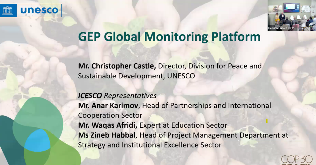 Ajman University Champions Green Education at COP30: Maya Haddad Joins Global Call for Urgent Action
