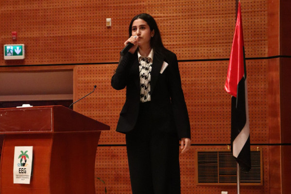 Ajman University Students Participate in the 24th Inter-College Environmental Public Speaking Competition
