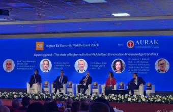 Ajman University Delegation participate in QS Higher Education Middle East Summit 2024