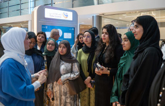 Ajman University Students Explore Digital Innovation and Sustainable Trade at GITEX 2025