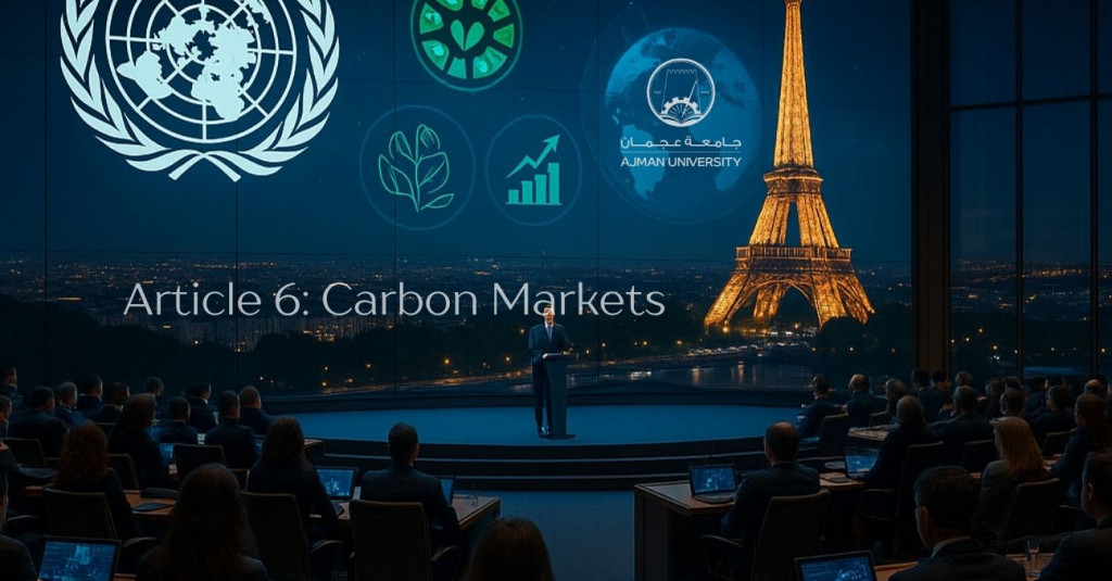 Ajman University’s Office of Sustainability Participates in UNFCCC Workshop on Article 6 of the Paris Agreement and Carbon Markets