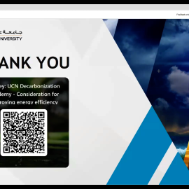 UCN Decarbonization Academy