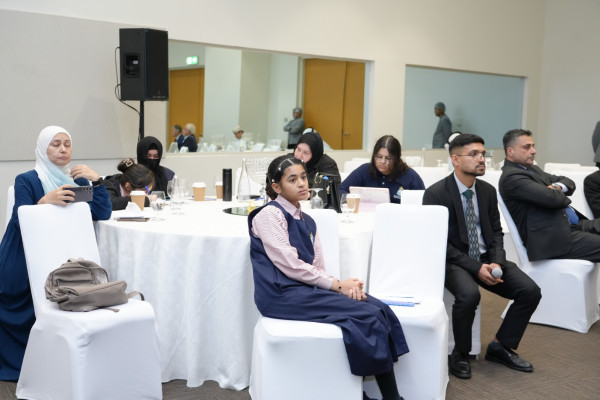 Ajman University Students Attend 13th Cycle of Arabia CSR & Sustainability Forum