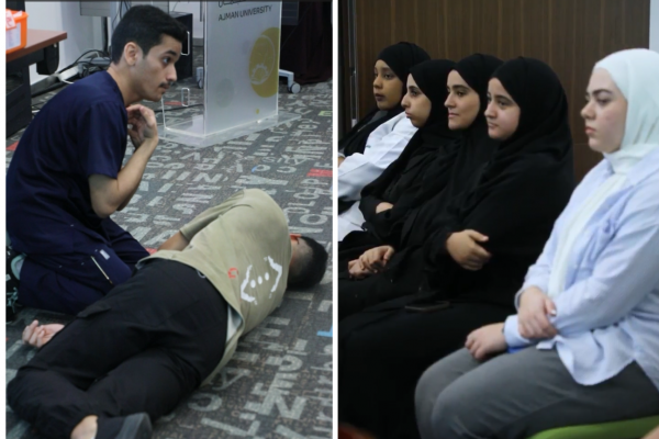 Ajman University’s Office of Sustainability Organizes First Aid Awareness Session