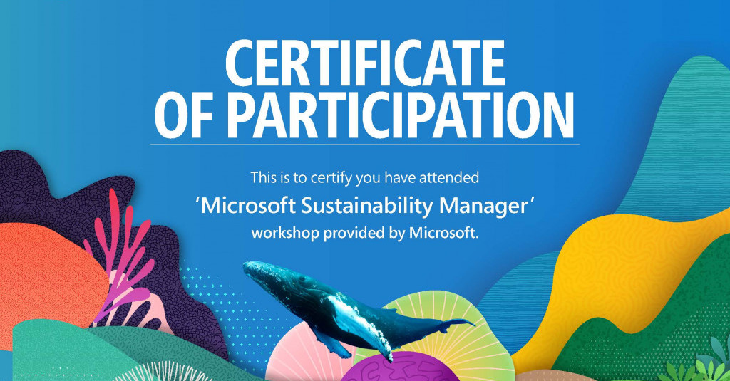 Ms. Maya Haddad's Role in Enhancing Sustainability Efforts through Microsoft Sustainability Manager Workshop