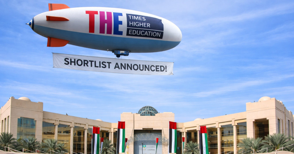 Ajman University Shortlisted in Two Categories at the Times Higher Education Arab World Awards 2025