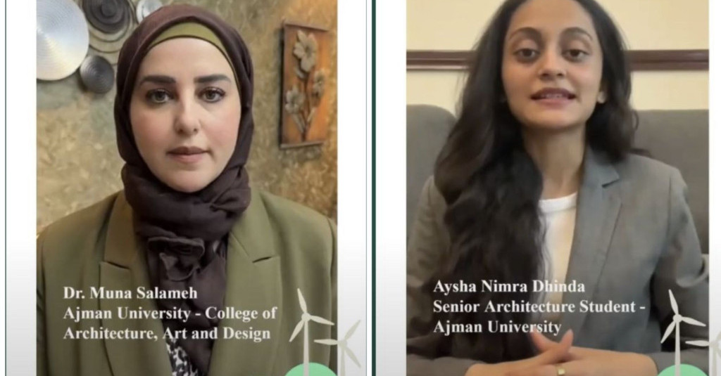 Ajman University Faculty and Student Voice the Call to 