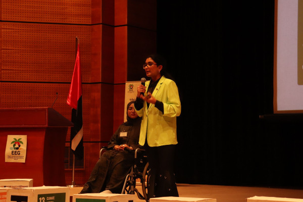 Ajman University Students Participate in the 24th Inter-College Environmental Public Speaking Competition