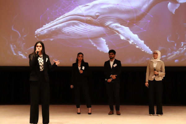 Ajman University Students Participate in the 24th Inter-College Environmental Public Speaking Competition