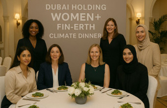 Ajman University’s Office of Sustainability Takes Part in Dubai Holding Women + Fin-Erth Climate Dinner