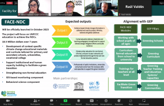 3rd Quarterly Working Group Meeting of the Greening Education Partnership (GEP)