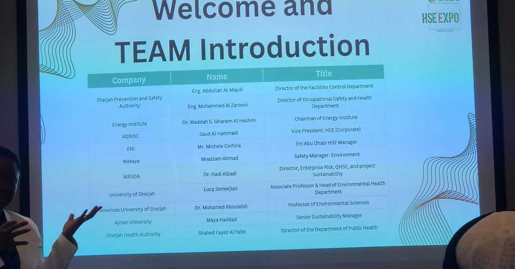 Ajman University Joins Executive Committee of HSE Expo Led by SNOC