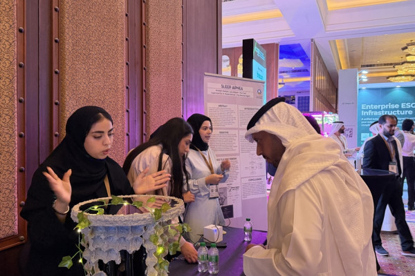 Ajman University Students Showcase Sustainable Innovation at DATE and CARE MENA Event