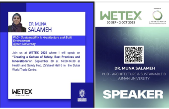 Dr. Muna Salameh Speaks at Health & Safety Hub During WETEX 2025