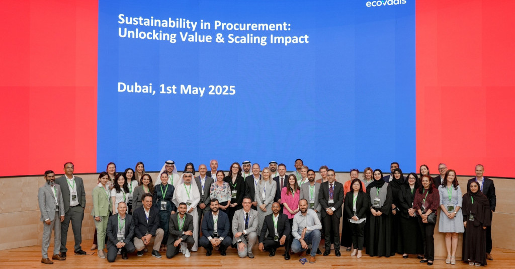 Ajman University Delegation Joins EcoVadis Event on Sustainable Procurement