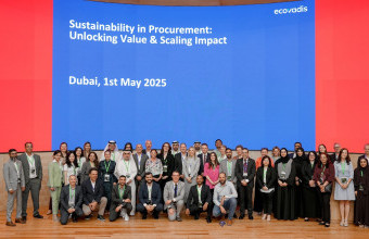 Ajman University Delegation Joins EcoVadis Event on Sustainable Procurement