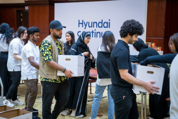 Ajman University Partners with Hyundai Motors, Al Ihsan Charity to launch ‘Mobility for Food Bank’