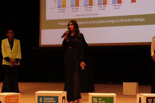Ajman University Students Participate in the 24th Inter-College Environmental Public Speaking Competition